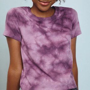 Purplish-white-grey pacsun me to we tee
